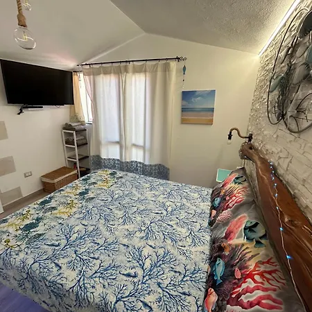 Apartment Oasi Del Relax - Seaside Peaceful Panoramic Terrace In Italy - New Sardinia 50 Mt Beach&sea Full Comfort Air Conditioning-wifi-parking-privacy