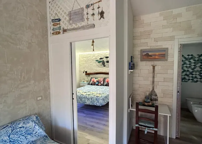 Apartamento Oasi Del Relax - Seaside Peaceful Panoramic Terrace In Italy - New Sardinia 50 Mt Beach&sea Full Comfort Air Conditioning-wifi-parking-privacy *