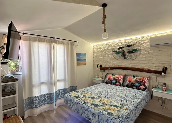 Oasi Del Relax - Seaside Peaceful Panoramic Terrace In Italy - New Sardinia 50 Mt Beach&sea Full Comfort Air Conditioning-wifi-parking-privacy
