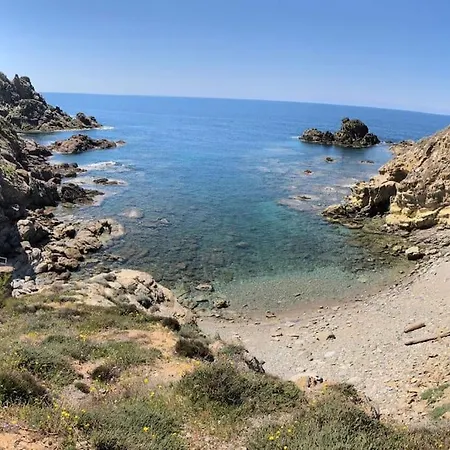 Апартаменты Oasi Del Relax - Seaside Peaceful Panoramic Terrace In Italy - New Sardinia 50 Mt Beach&sea Full Comfort Air Conditioning-wifi-parking-privacy
