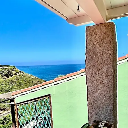 Apartment Oasi Del Relax: Beachfront Sardinian Retreat With Panoramic Terrace Torre dei Corsari