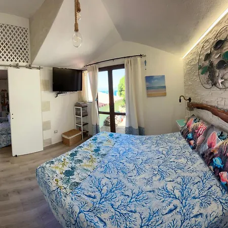 Oasi Del Relax: Beachfront Sardinian Retreat With Panoramic Terrace Apartment