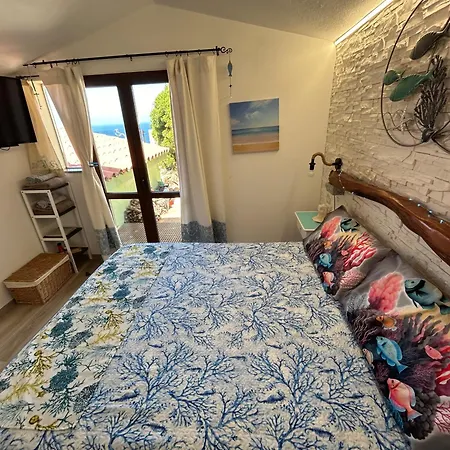 Oasi Del Relax: Beachfront Sardinian Retreat With Panoramic Terrace Apartment *