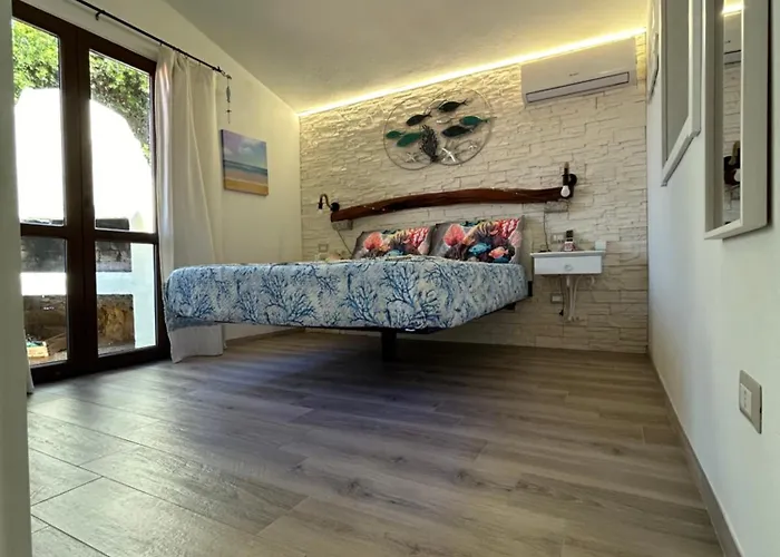 Oasi Del Relax - Seaside Peaceful Panoramic Terrace In Italy - New Sardinia 50 Mt Beach&sea Full Comfort Air Conditioning-wifi-parking-privacy Torre Dei Corsari