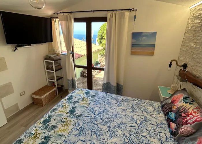 Apartman Oasi Del Relax - Seaside Peaceful Panoramic Terrace In Italy - New Sardinia 50 Mt Beach&sea Full Comfort Air Conditioning-wifi-parking-privacy